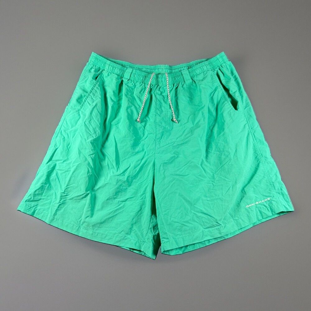 Columbia PFG Trunks Men's XL 38W-40W 6" Blue Backcast III No Liner